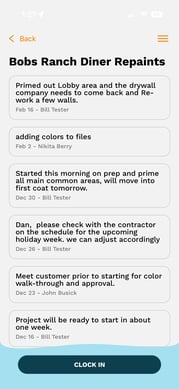 Field Messages